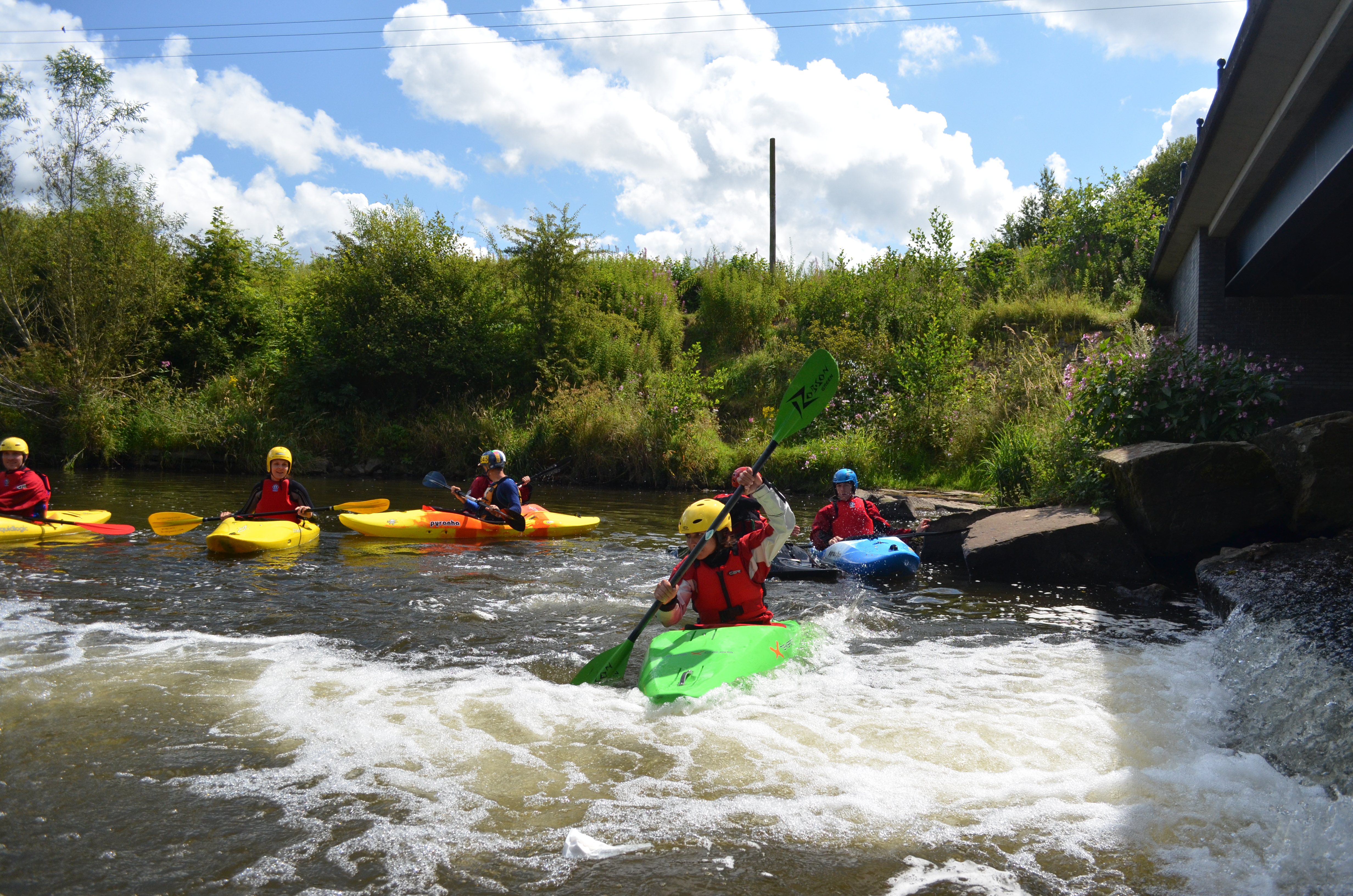 Introduction to White Water Kayaking course with Wilderness Development
