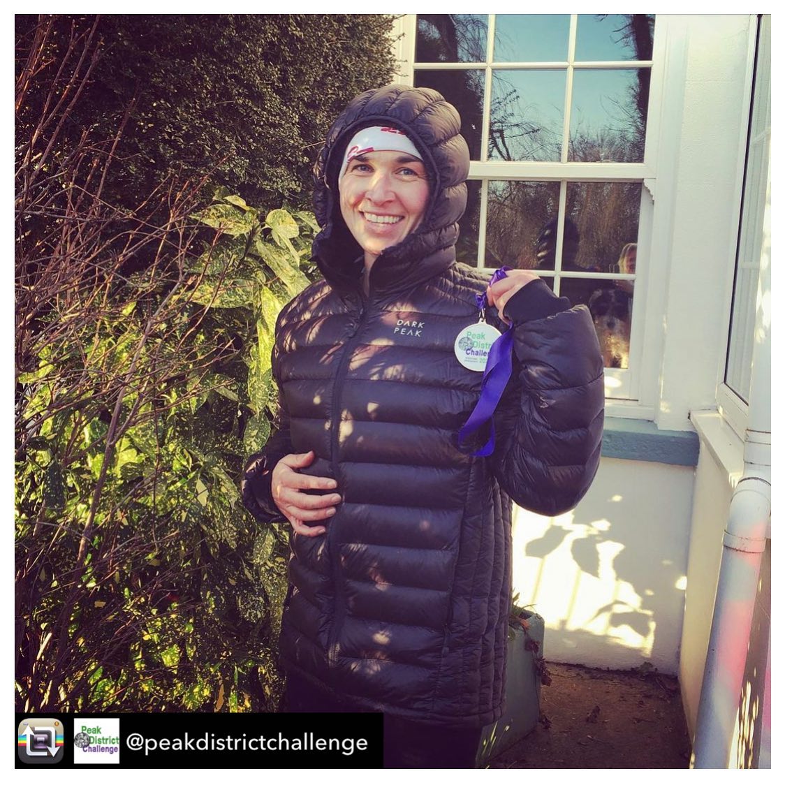 Repost from @peakdistrictchallenge 

Well done to Nat Taylor, Gold Ultra 100km prize winner, pictured here with her new @dark.peak nessh jacket! Well done Nat, and thank you Dark Peak Gear www.darkpeakgear.com/ ⛰🏃🏼‍♂️⛰
.
.
. 
#wildernessdevelopment #darkpeak #darkpeakgear #onesoldonegiven #peakdistrictchallenge #peakdistrictchallenge2020 #originalpeakdistrictchallenge #since2013 #ultrarunning #ultrarunners #challengeevent #challengeyourself #challengetrek #charityevent #peakdistrict #peakdistrictwalks #peakdistrictnationalpark #yourhikes #roamtheuk #hikingadventures #ukhikingofficial  #hikersuk #walkinguk #mountainsfellsandhikes #runninguk #myweekendhike #igersderbyshire #outdoorpursuits #outdoorhikingculture #nationalparksuk