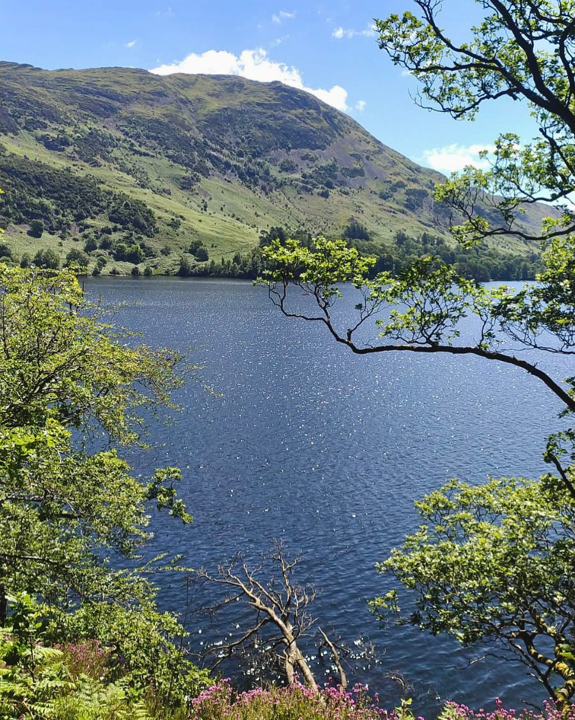 Ullswater in sparkling form on a DoE Gold expedition in the Lake District ⛰☀️⛰
.
.
.
#wildernessdevelopment #expeditions #navigationtraining #lovemyoffice #outdooroffice  #hikingadventures #ukhikingofficial #hiking #hikersuk #mapmyhike #outdoorhikingculture #mountainsfellsandhikes #dukeofedinburgh #dukeofedinburghaward #dukeofedinburghgold #dofe #dofegold #dofeaward #youthexpedition #outdooreducation #outdoorpursuits #outdooradventures #outdooractivities