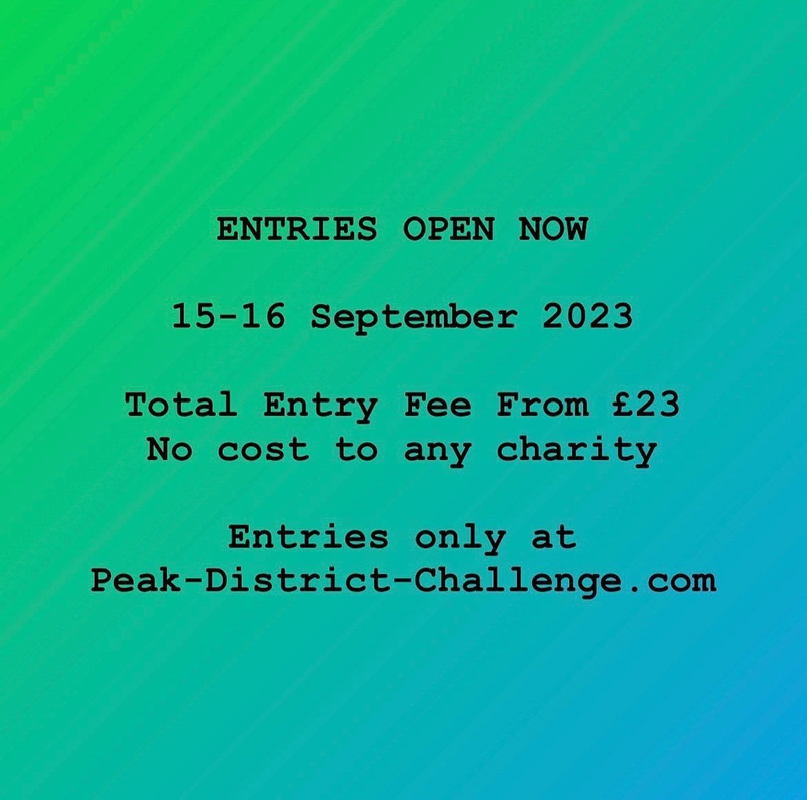 Peak-District-Challenge.com registrations are open with total entry fees from just £23!

Beat your PB, give yourself a new challenge for 2023 or just have a great day out in the Peak District. If you are fundraising, Wilderness Development's event has no hidden costs to your chosen charity: Your entry fee covers all your costs and every penny you fundraise goes towards your charity's good work ⛰🥾⛰ 
.
.
.
#wildernessdevelopment #peakdistrictchallenge #ukhikes #hikebritain #peakdistrictchallenge2023 #originalpeakdistrictchallenge #since2013 #ultrarunning #ultratrailrunning #trailrunning #ultrarunners #challengeevent #challengeyourself #challengetrek #charityevent #peakdistrict #peakdistrictnationalpark #yourhikes #roamtheuk #hikingadventures #ukhikingofficial #hikinguk #mountainsfellsandhikes #mapmyhike #igersderbyshire #outdoorhikingculture #nationalparksuk