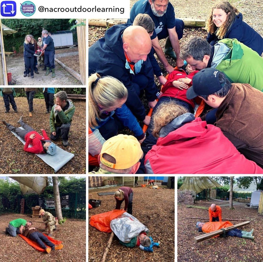 Repost from @nacrooutdoorlearning 
Huge well done to all our volunteers and Lowland Leader trainees who are now fully qualified outdoor first aiders. A fantastic day 2 of our Outdoor First Aid course with @wilderness_development today at Wythenshawe Park.  @parks_great
